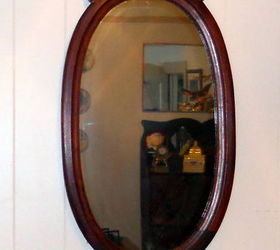 antique mahogany mirror, painted furniture, I cropped this photo in order for you to see the detail of the mirror