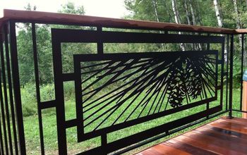 Outstanding metal work for your deck