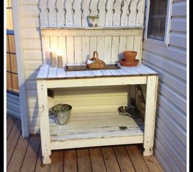 recycling old picket fencing, fences, outdoor furniture, painted furniture, repurposing upcycling, woodworking projects