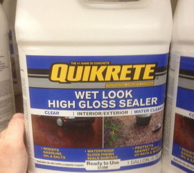 patio cleaning has anyone used this product by quikrete, cleaning tips, outdoor living, patio, Quikrete Sealer
