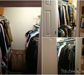 master closet makeover reveal, cleaning tips, closet, diy