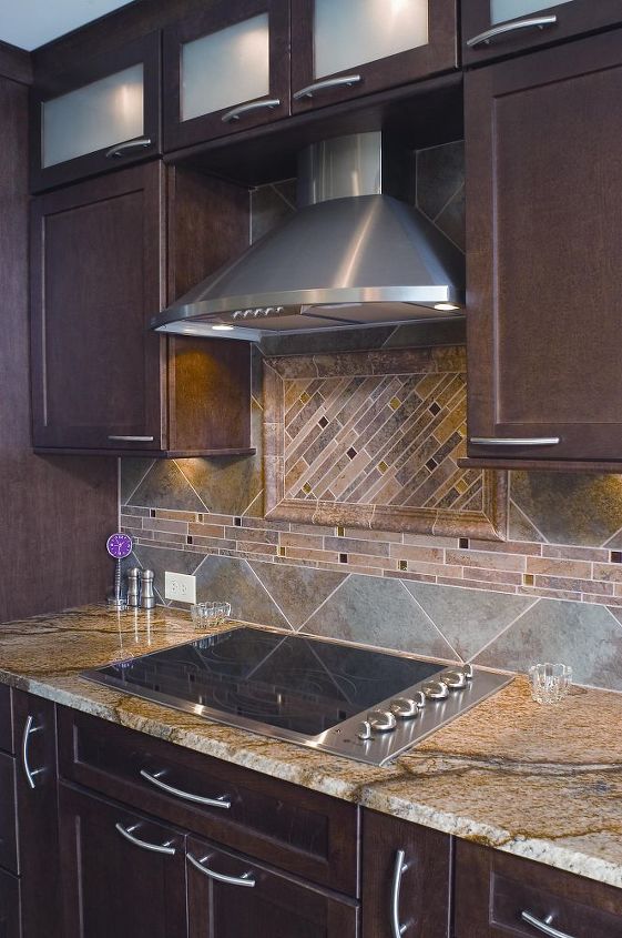 the top four backsplash tiles of all time, kitchen backsplash, kitchen design, tiling, Mosaics Whether done in glass porcelain ceramic or stone mosaics add great visual interest and a high end look to any kitchen