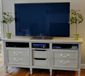 Up-cycled Dresser Turned TV Stand