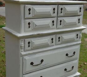 find worn out furniture and give it new life, painted furniture