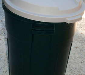easy composting, composting, go green, 35 Gallon Plastic Trash Can