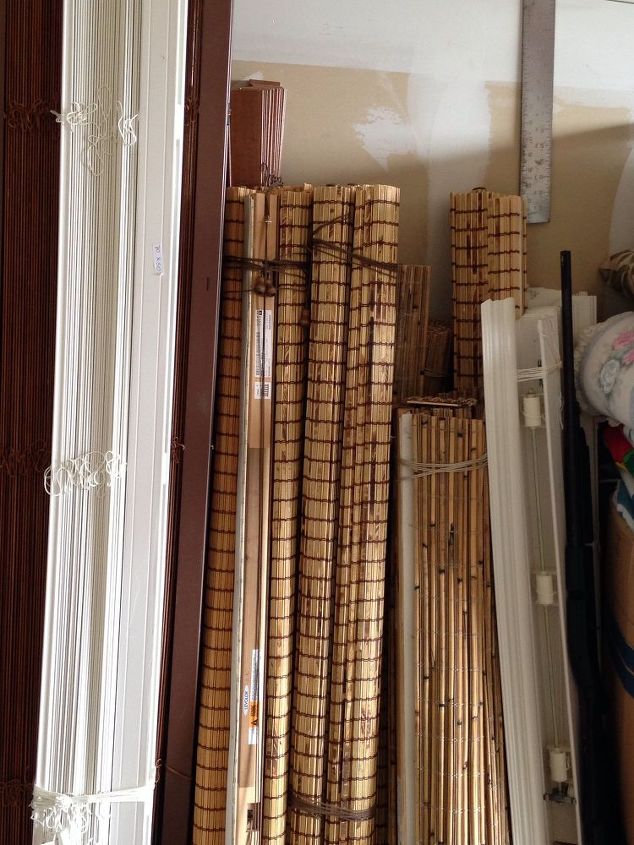 q upcycle blinds project idea, repurposing upcycling, Here are the blinds I m talking about