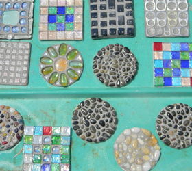 gardening ideas mosaics recycled materials, gardening, repurposing upcycling