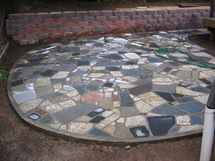 have trowel wil travel, decks, outdoor living, exterior interior brick block stone granite mosaics