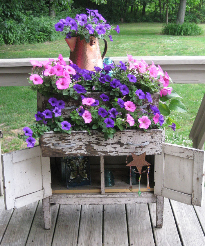 gardening, gardening, repurposing upcycling, My sideboard dresser
