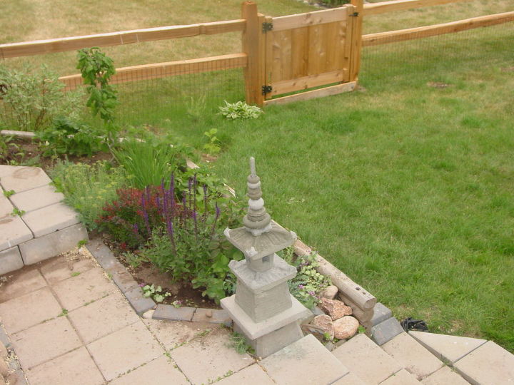 The Japanese garden pagoda I built by using plastic plant pots and ... The Japanese garden pagoda I built by using plastic plant pots and ...