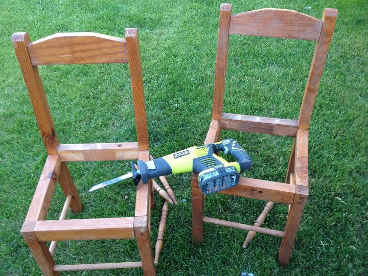 who knew old chairs could look so good, diy, painted furniture, repurposing upcycling, woodworking projects