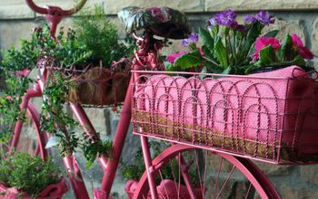 Flowering Garden Bike