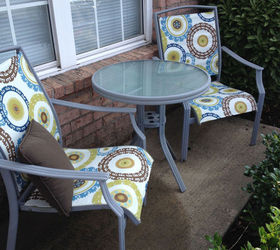 Outdoor patio deals sling chairs