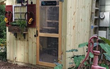 DIY Fence Picket Garden Shed