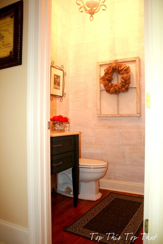 guest bath makeover, bathroom ideas, painting, My transfomed Guest Bathroom