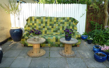 Making The Cutest Diy Pallet Couch Hometalk