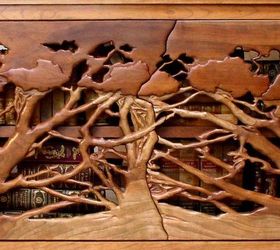 the carved cherry media chest, diy, doors, home decor, painted furniture, woodworking projects, Heistand Carved Cherry Doors