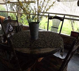 a southwest florida porch redo, outdoor furniture, outdoor living, porches