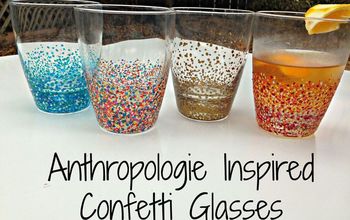 Anthropologie Inspired Confetti Glasses