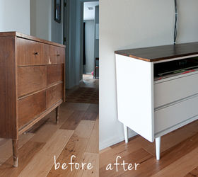 Revamping A Mid Century Modern Chest Of Drawers Into A Media