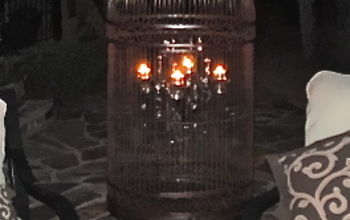 Birdcage chandelier