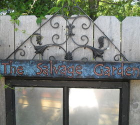garden salvage, flowers, gardening, painting, repurposing upcycling, The Salvage Garden