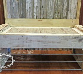 woodworking bench headboard fence upcycle, diy, outdoor furniture, repurposing upcycling, rustic furniture, woodworking projects