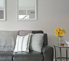 diy framed window mirrors, home decor, living room ideas, repurposing upcycling, wall decor