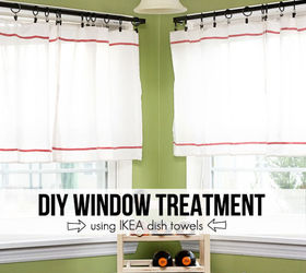 Inexpensive DIY Window Treatment