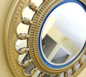 upcycled clock turned sunburst mirror, crafts, garages, repurposing upcycling, Finished vintage sunburst mirror