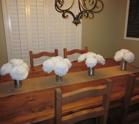 flowers i made for a friends wedding, crafts, flowers, Large flowers made with coffee filters 8 Cup size I attached them to a chopstick using hot glue Used a total of 10 coffee filters per flower Each pkg of coffee filters 200 count makes 20 large flowers Total cost 3 00