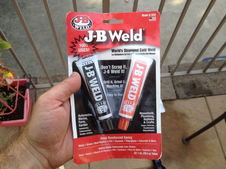 who else loves jb weld, decks, home maintenance repairs, how to, JB Weld is Awesome