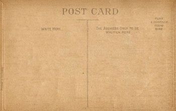 Antique Postcards - Free Printables
