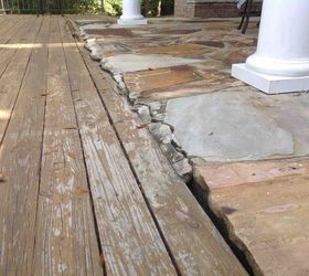 Patio needs repair Hometalk