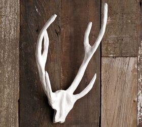 new decorating idea diy faux antlers, crafts, home decor, painting