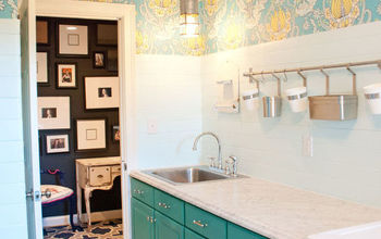 Fabulous Colorful Laundry Room Makeover