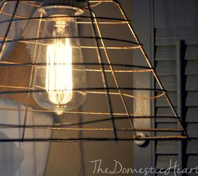 Lámpara colgante industrial vintage en 5 minutos - Tutorial de bricolaje