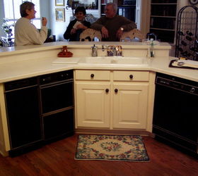 what could you do with two kitchen sinks, electrical, kitchen backsplash, kitchen design, kitchen island, The Kitchen Before