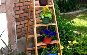 Repurposed Step Ladder