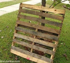 pallet display table build project, diy, pallet, repurposing upcycling, woodworking projects