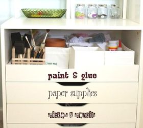 craft room makeover, craft rooms, home decor, home office, storage ideas, Lots of easy storage solutions