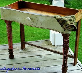 salvage table love, painted furniture