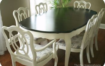 French Provincial Table Set Makeover