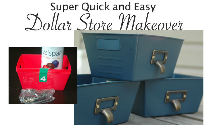 dollar store storage makeover, repurposing upcycling, storage ideas