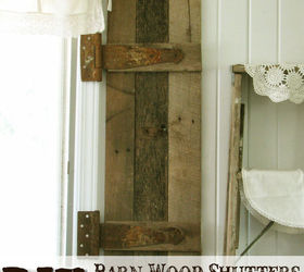 diy barn wood shutters from pallets, diy, how to, pallet, repurposing upcycling, woodworking projects