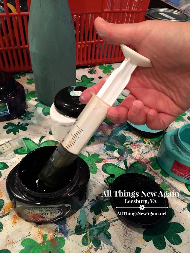 transform an ordinary wine bottle with unicorn spit, crafts, decoupage, how to