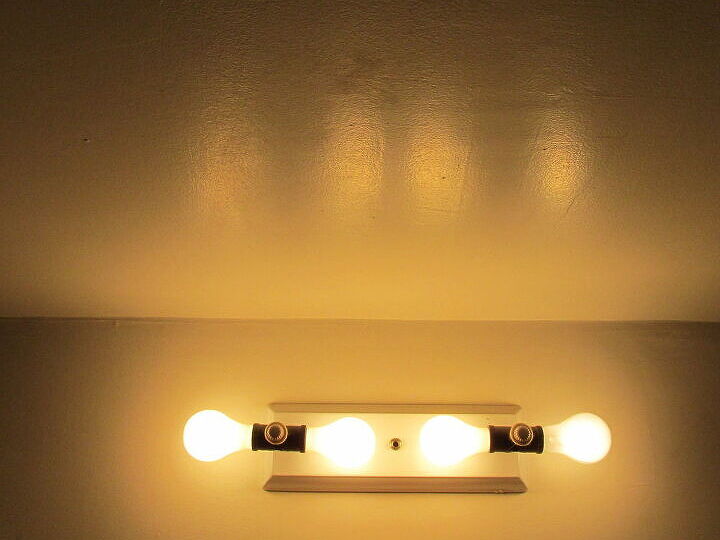 q what to do with a naked vanity fixture, lighting, mason jars