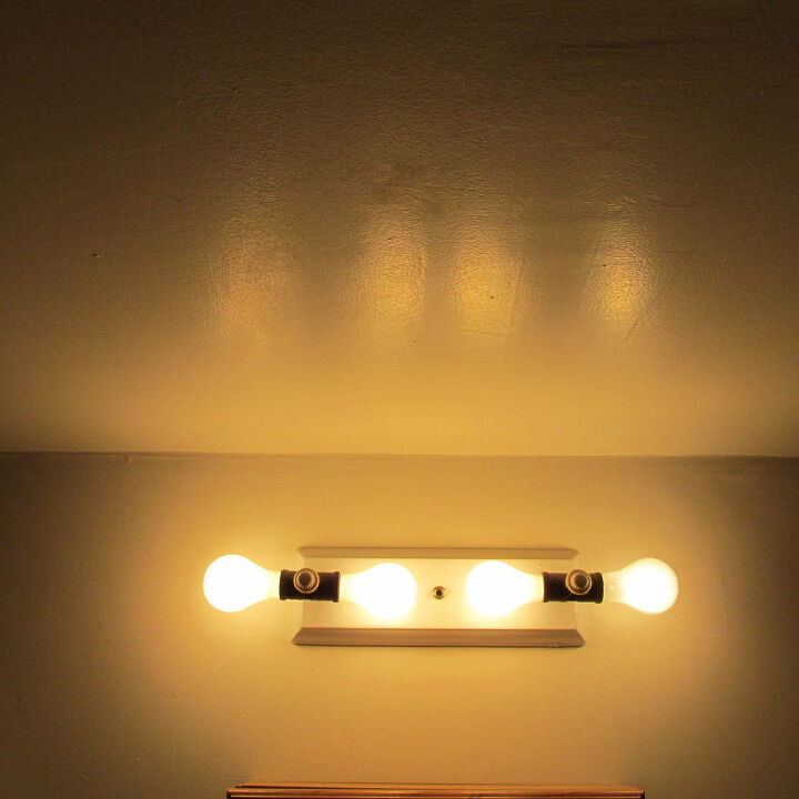 q what to do with a naked vanity fixture, lighting, mason jars