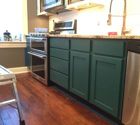 galapagos blue kitchen, kitchen design, painting