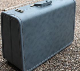 curbside suitcase makeover, chalk paint, how to, repurposing upcycling